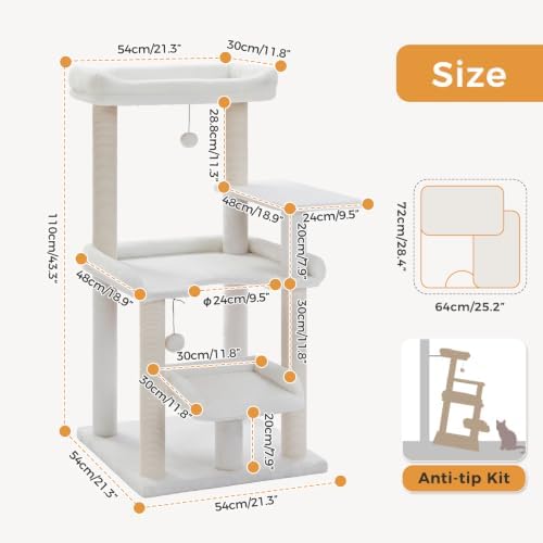 PAWZ Road Cat Tree for Large Cats - Image 2