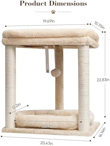 SYANDLVY Small Modern Cat Tree - Image 3