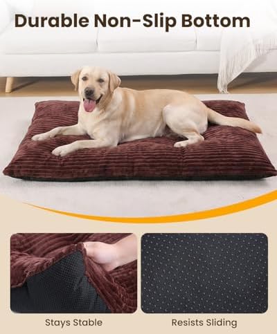 KSIIA Washable Dog Crate Bed Kennel Mat - Image 4
