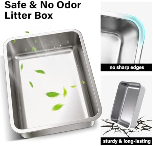 Stainless Steel Litter Box - Image 5
