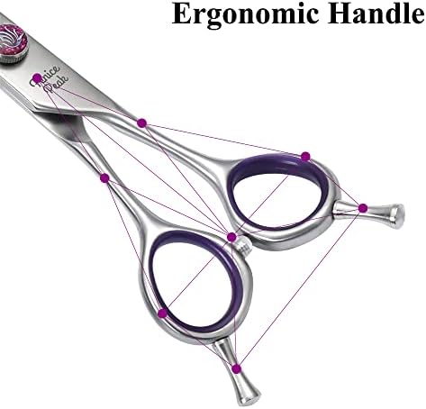 8'' Straight Dog Grooming Scissors - Image 6