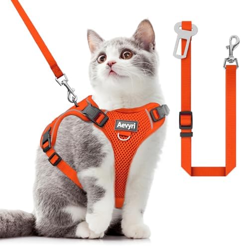 Cat Harness and Leash for Walking, 3 in 1 Adjustable Breathable Soft, Cat by Unknown