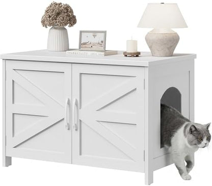Cat Litter Box Enclosure Furniture by NUTIKAS