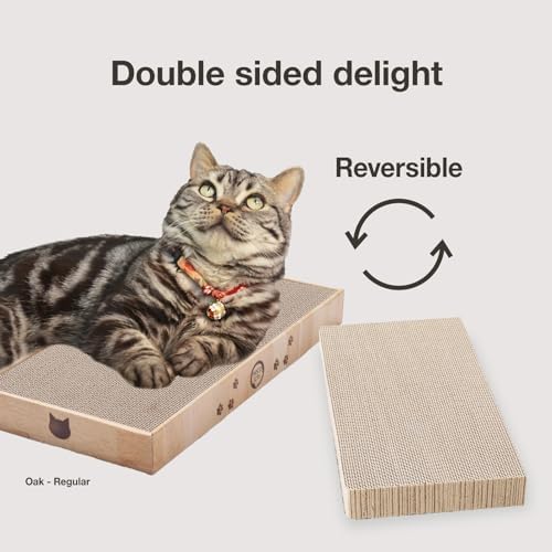 Necoichi Cardboard Cat Scratcher Bed - Image 4
