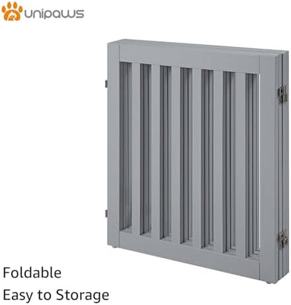 unipaws 24”H Free Standing Pet Gate - Image 5