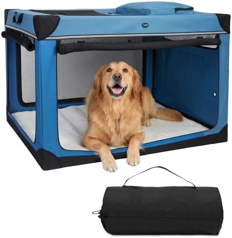 Ownpets Collapsible Travel Pet Crate by Ownpets