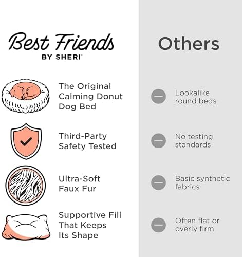 Best Friends by Sheri The Original Calming Donut Dog Bed - Image 6