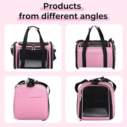 Cat, Dog Carrier for Small Medium Pet Carrier, Soft Sided Dog Bag Up to 12Lbs - Image 6