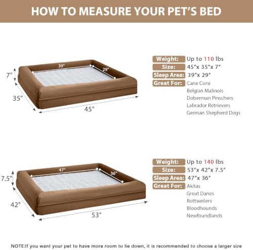 WNPETHOME XXL Extra Large Orthopedic - Image 5
