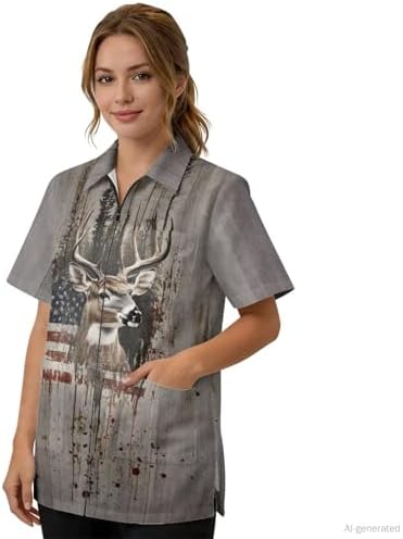 Work Smock for Pet Groomers, Professional Design Water & Hair Proof - Image 7