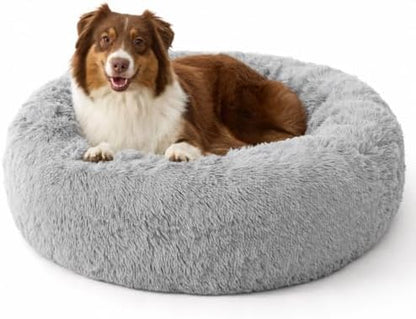 Bedsure SupportMax® Calming XL Dog Bed Extra Large Washable Pet Bed by BEDSURE