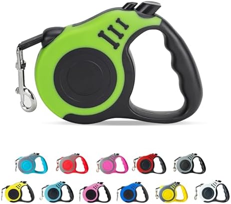 Retractable Dog Leash Automatic Telescopic Tractor Dog Tape by LIEVUIKEN