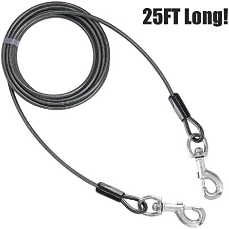 BV Dog Tie Out Cable 25 Feet - Image 4