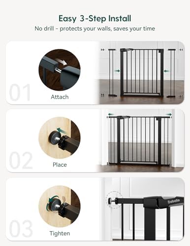 Babelio PressGuard Baby Gate for Stairs - Image 5