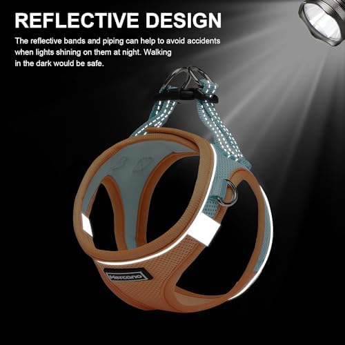 Mercano Soft Mesh Dog Harness and Leash Set, Step-in Reflective Breathable - Image 6