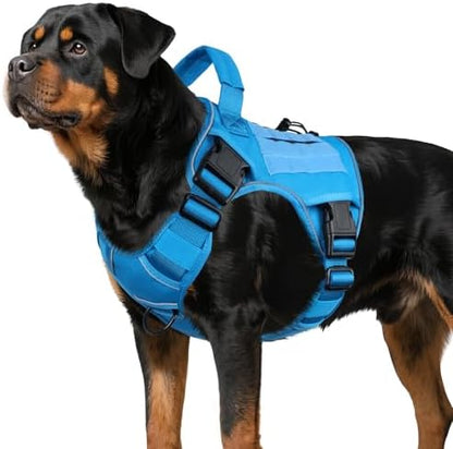 WINGOIN Blue Tactical Dog Harness by WINGOIN