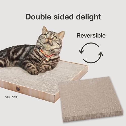 Necoichi Cardboard Cat Scratcher Bed - Image 4