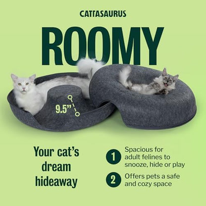 Cattasaurus Peekaboo Cat Cave Donut - Image 4