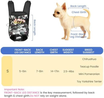 Mosago Dog Backpack Carrier, Front Chest Carrier - Image 3