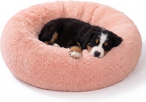 SAVFOX 23 inches Calming Donut Dog Bed by SAVFOX