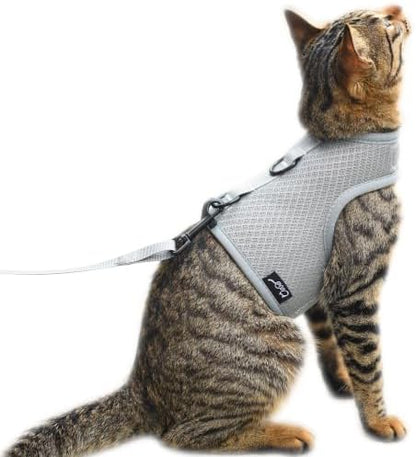 Cat Harness and Leash Set for Walking Escape Proof by YizhiMiaow