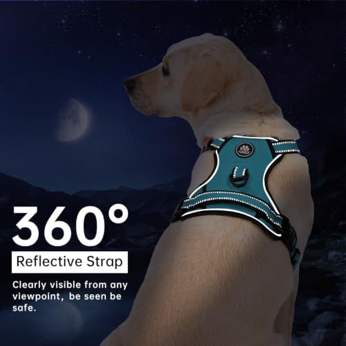 IVY&LANE No Pull Dog Harness for Small Dogs, Reflective Dog Vest Harness - Image 6
