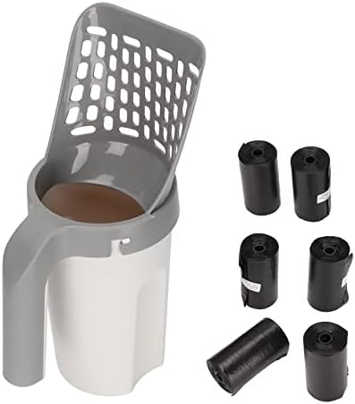Cat Litter Scoop with Integrated Bin by Eboxer