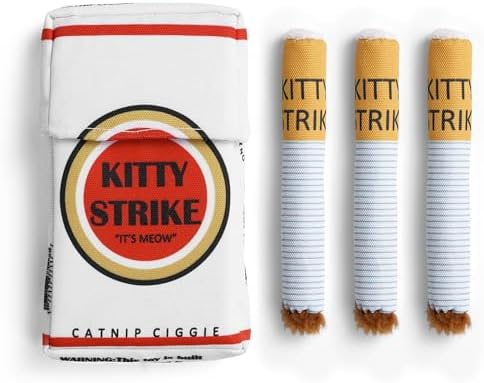 Nocciola 3 Pack Catnip Toys for Cats, Funny Cat Toys Filled by Nocciola