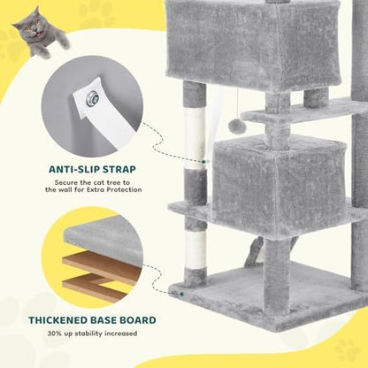 DUMOS 54 Inch Cat Tree Tower - Image 4