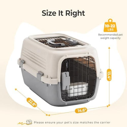 NEWBULIG 23" Hard-Sided Dog Carrier - Image 4