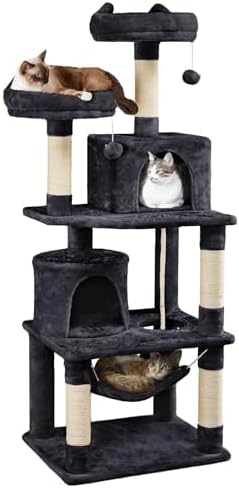 Yaheetech 62.5inches Cat Tree Cat Tower Cat Condo by Yaheetech