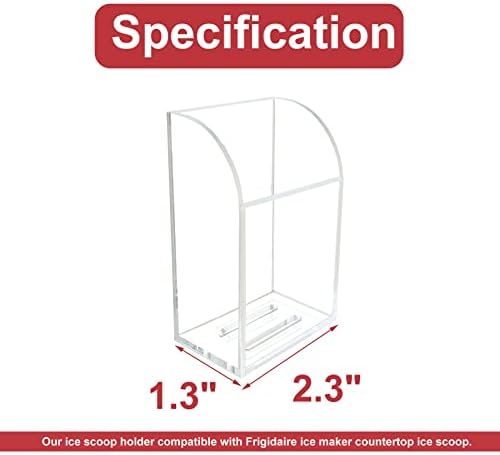PIAOLGYI Ice Maker Scoop Holder Scooper Accessory Compatible - Image 2