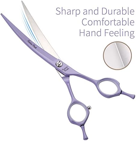 Curved Dog Grooming Scissors - Image 4