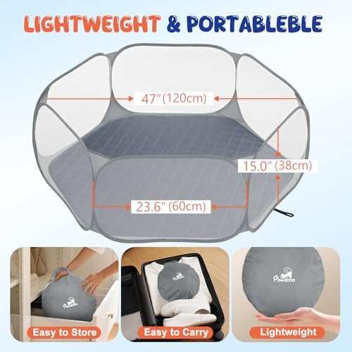 Pawaboo Small Animals Playpen - Image 7