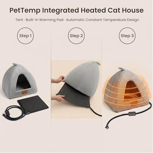 Cooling Pet Bed with Water-Fill Cooling Pad, Thick Breathable Pet Cooling Mat - Image 2