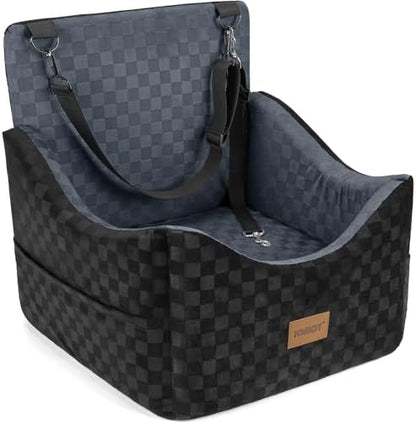 JOEJOY Elevated Dog Car Seat for Small/Medium Dogs up to 35 lbs, Memory Foam by JOEJOY