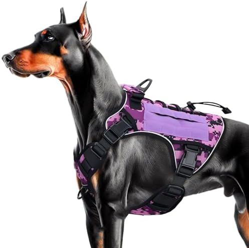 Heavy-Duty Tactical Dog Harness by Bruvoalon