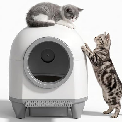 Greesum Fully Enclosed Self-Cleaning Cat Litter Box by BuynowfromGreesum