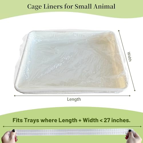 Disposable 50 pcs Small Animal Cage Liners - Image 2