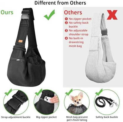 CUBY Dog and Cat Sling Carrier - Image 2