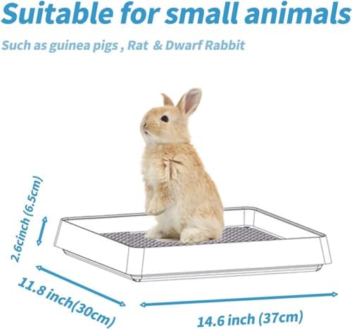 PODOO Rabbit Litter Box – Training Potty Tray - Image 4
