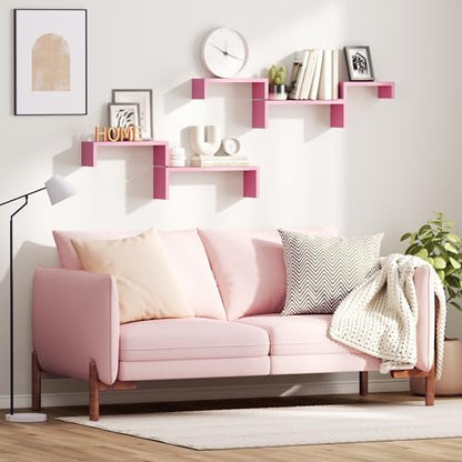 SRIWATANA Pink Floating Shelves - Image 2