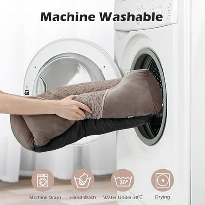 INVENHO Medium Dog Bed Rectangle Washable Orthopedic Soft Calming Sleeping - Image 6