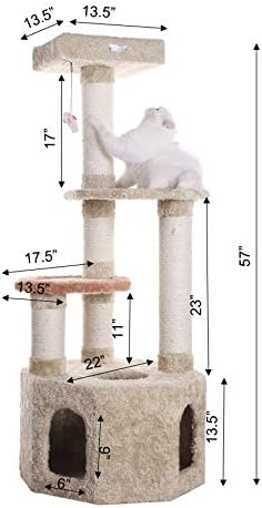 Armarkat Premium Cat Tree Model X5703 - Image 5