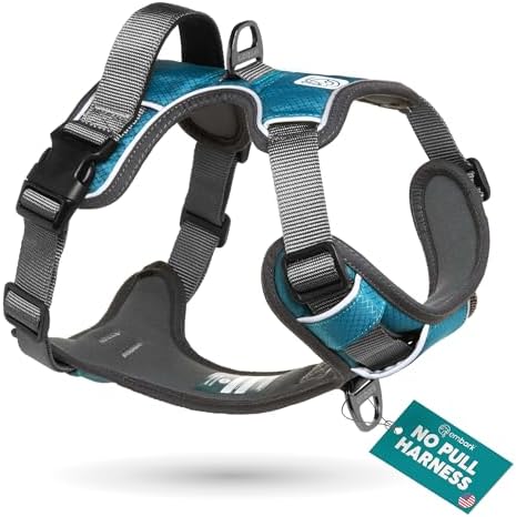 Embark No Pull Dog Harness, Reflective Adjustable Training Vest, No Choke by EmbarkHarnessCo