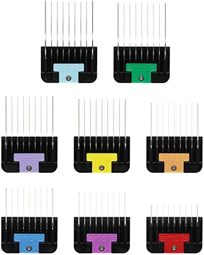 Andis - set of combs lifted stainless steel parts 8 - Image 3