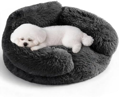 EHEYCIGA 23" Calming Donut Dog Bed by EHEYCIGA