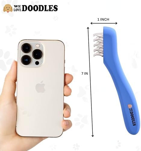 Dematting Comb for Dogs, Undercoat Rake Grooming Tool, Mat Remover, 5 Blade - Image 6