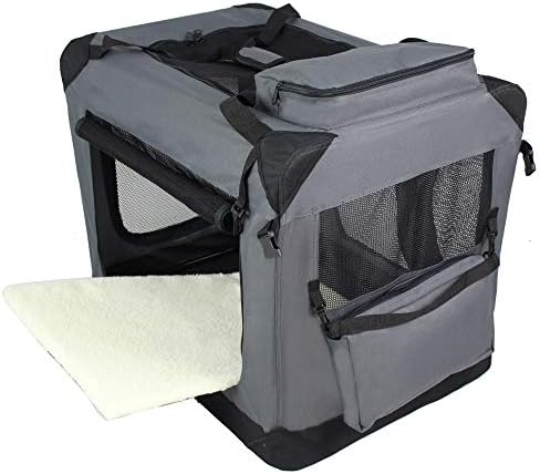 EliteField 3-Door Soft Dog Crate - Image 2