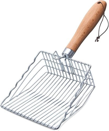 Cat Litter Scoop, Stainless Steel Kitty Metal Scooper by ARMLULU
